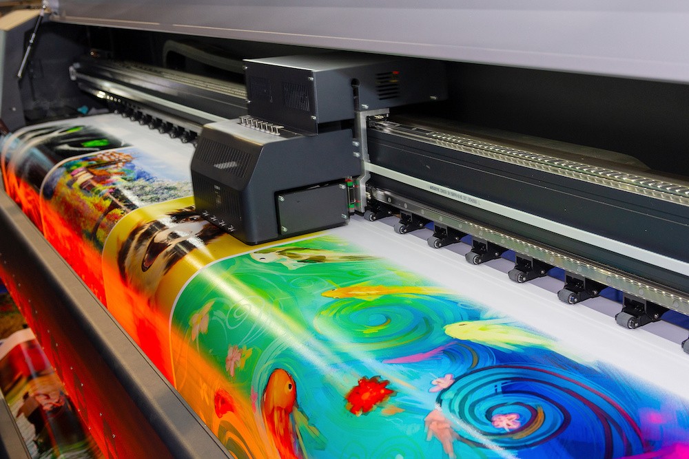 Printing and advertising output at Sky Print Point